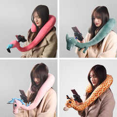 Bedside Lazy Holder, U-Shaped Travel Pillow Stand
