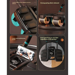 Intelligent Auto-Rebound Ab Wheel