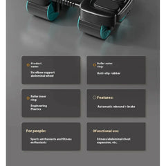 Intelligent Auto-Rebound Ab Wheel